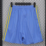 25/26 Man Utd Sky Blue Casual Player Version Shorts Pants