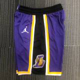 20/21 LAKERS Purple Top Quality NBA Pants (Trapeze Edition) 飞人版