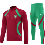 25/26 Morocco Maroon Jacket Tracksuit