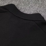 24/25   RMA Black Half Pull Tracksuit  (半拉链)