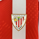 24/25 Bilbao Home Fans Soccer Jersey