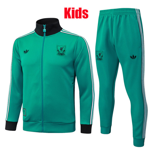 26/27 LIV Green Kids Jacket Tracksuit #E25200童装