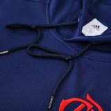 25/26 Flamengo Royal Blue  Hooded  Tracksuit