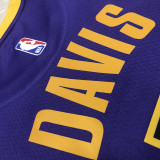 22/23 LAKERS DAVIS #3 Purple Top Quality Hot Pressing NBA Jersey (Trapeze Edition)