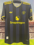 25/26  Man Utd Stone Blue  Fans Training Shirts