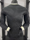 25/26 JUV Third  Long Sleeve Player Version Soccer Jersey(带广告)