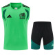 26/27 Mexico Green Tank top and shorts suit