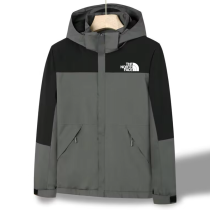 25/26 New THE NORTH FACE Dark Grey & Black Hooded Assault Suit