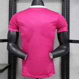 24/25 RMA Pink Red Player Version Soccer Jersey