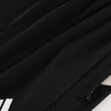 24/25 AB05 Black kids Half Pull Tracksuit(童装、半拉）