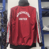 25/26 Man Utd Red Embroidery Retro windbreaker