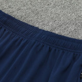 24/25 PSG Sapphire Blue Inkjet  Kids Half Pull Tracksuit  (童装、半拉链)