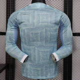 25/26 JUV Away  Long Sleeve Player Version Soccer Jersey