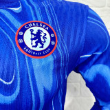 24 /25 CHE Home Long Sleeve Player Version  Soccer Jersey