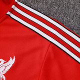 25/26 LIV Red Half Pull Tracksuit #B2509 (半拉链)
