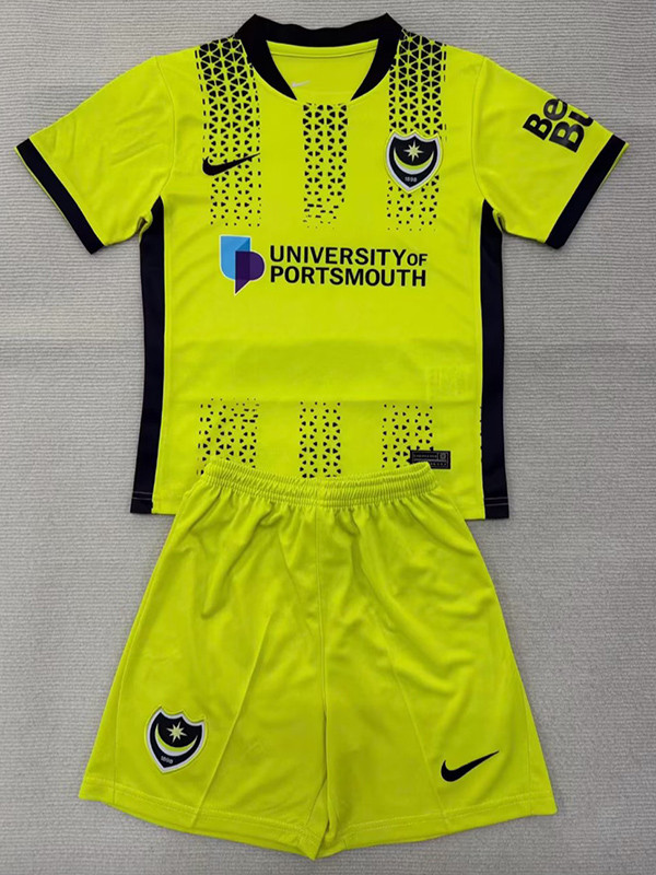 25/26 Portsmouth Third Kids Soccer Jersey