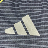 24/25 RMA Black Grey Player Version Soccer Jersey(左肩自带Ph)