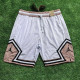 25/26 Flying Man Casual NBA Edition Whit & Pink shorts#J2431