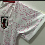 2024 Japan White and Pink  Fans Soccer Jersey