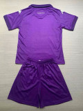 24/25  Fiorentina Home Kids  Soccer Jersey