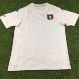 2000 Italy Away White Retro Soccer Jersey
