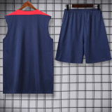24/25 PSG Royal Blue Tank top and shorts suit