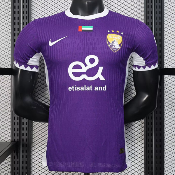 25/26 Al Ain FC Home   Player Version  Soccer Jersey