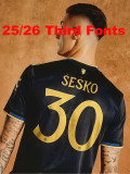 25/26 Man Utd Third Long Sleeve Soccer Jersey长袖