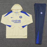 24/25 INT Yellow Hooded  Tracksuit