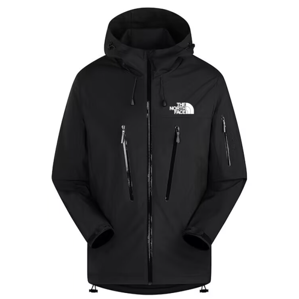 25/26 New THE NORTH FACE Black Hooded Waterproof assault suit