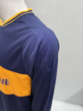 2006/2007 Boca Juniors Home  Long Sleeve Retro Soccer Jersey