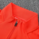 25/26 Bayern Orange Jacket Tracksuit