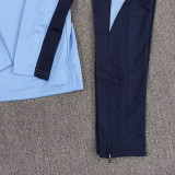 25/26 Sevilla Sky Blue Half Pull Tracksuit (半拉链)
