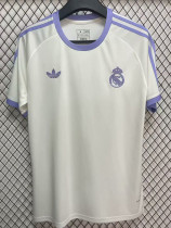 24/25 RMA White T-shirt(Y057蓝肩）