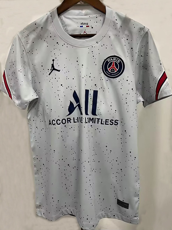2025 PSG White Ink Ejection Polo Shirt