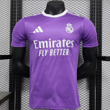 24/25 RMA Purple Player Version Soccer Jersey