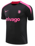 24/25 CHE Black Training Shirts(粉肩）