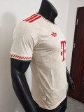 25/26 Bayern Special Edition Beige Player Version Soccer Jersey