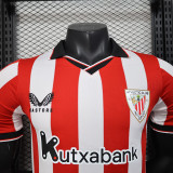 25/26  Bilbao Home  Player Version Soccer Jersey