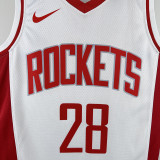 23-24 ROCKETS SENGUN #28 White City Edition Home Top Quality Hot Pressing NBA Jersey