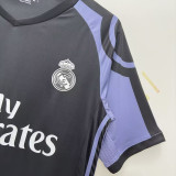 2016/2017 RMA Away Black Retro Soccer Jersey