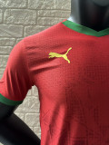 2024 Morocco Home  Player Version Soccer Jersey