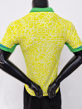 2024 Brazil home Player Version Soccer Jersey