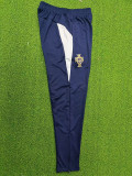 25/26  Portugal Royal Blue Training Long Pants (Have Pocket)