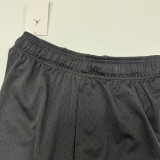 24/25 N48 JOR Black Breathable Sports  shorts(带孔、前带图标)