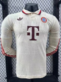 24/25 Bayern Third Long Sleeve Player Version Soccer Jersey(长袖)