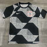 25/26 Flamengo Black and White Puzzle Special Edition Fans Soccer Jerse