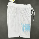 24/25 N48 JOR White Breathable Sports  shorts(带孔、前带图标)