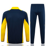24/25 RMA Royal Blue Pants Jacket Tracksuit(黄袖）