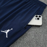 25/26  PSG White Half Pull Tracksuit #B2516 (半拉链)